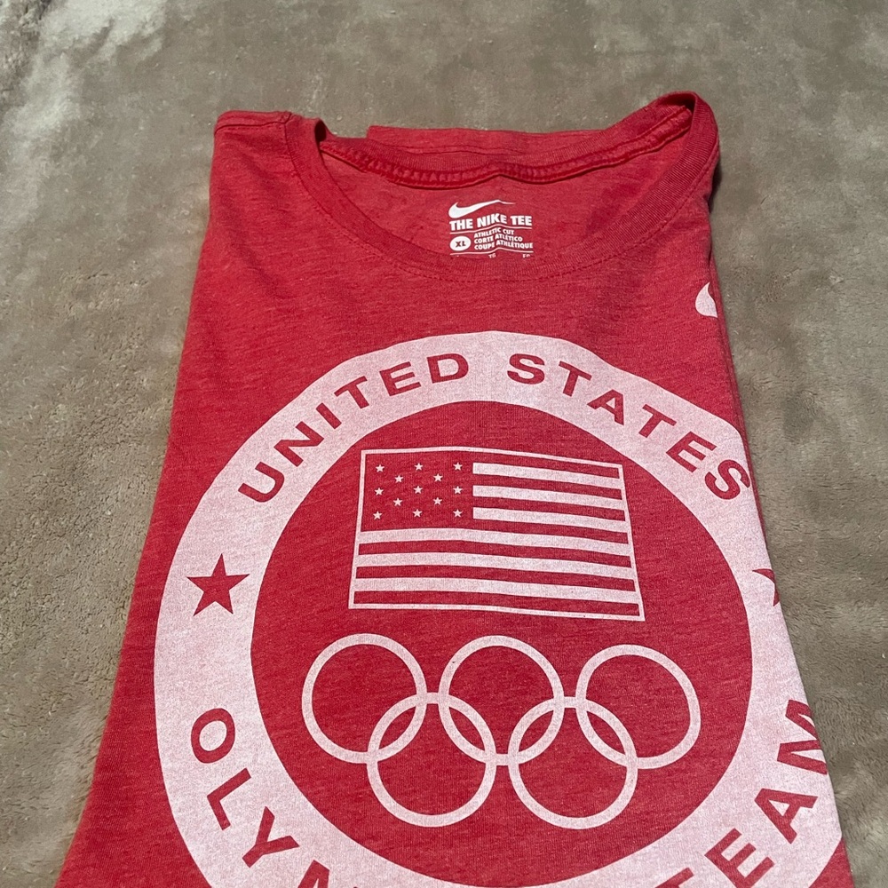 Nike Red Dri-FIT Tee